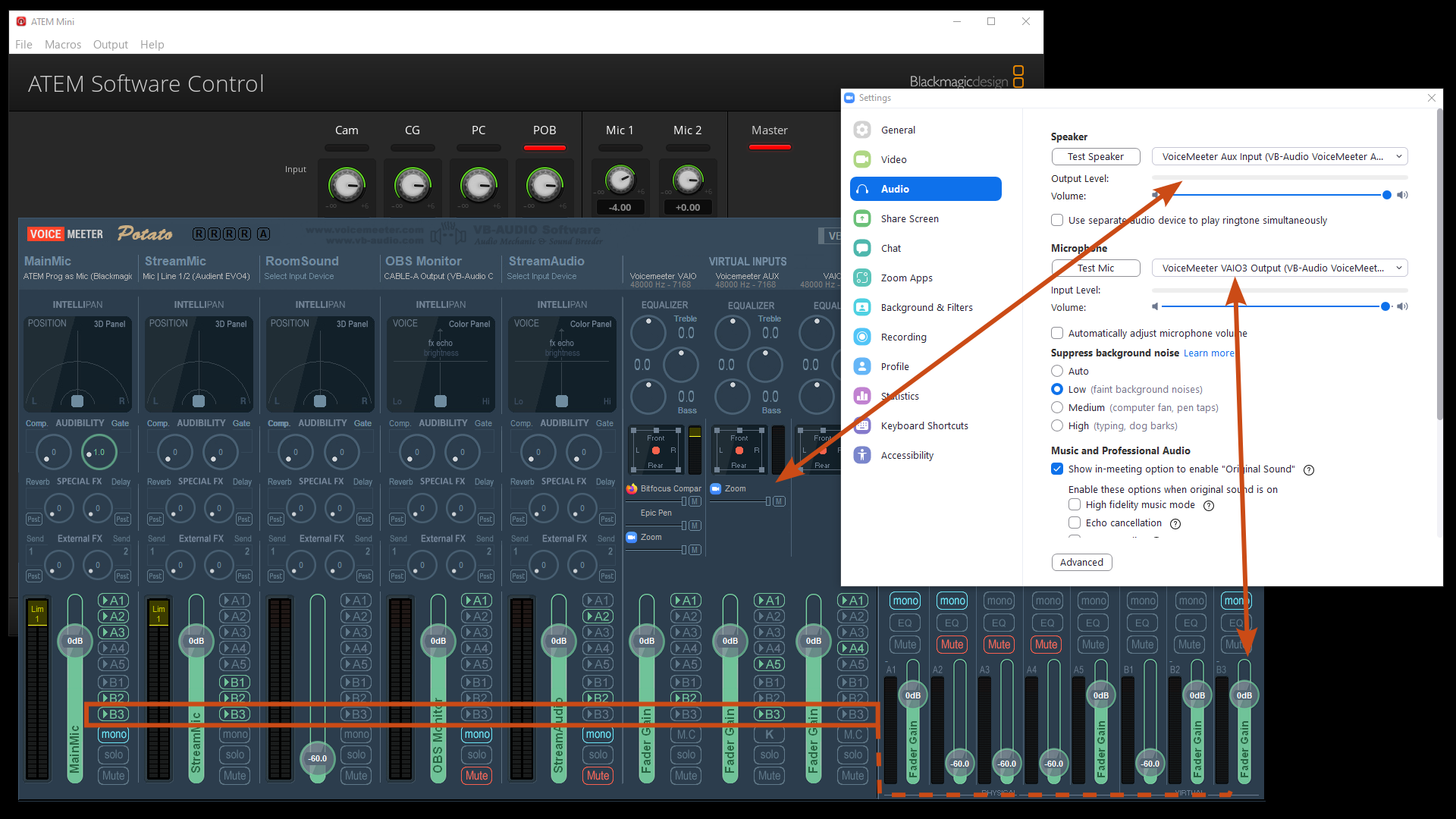 Audio Routing